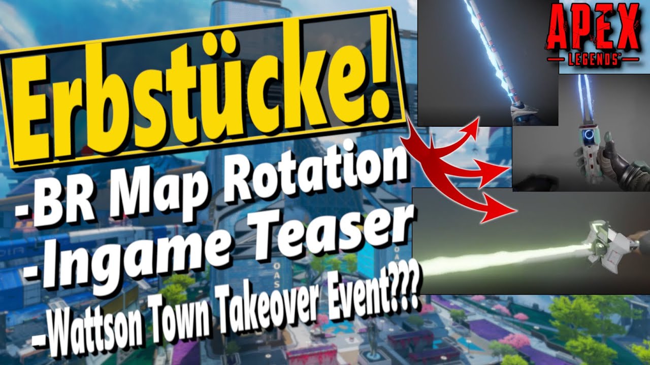 Wattson, Crypto, Horizon Erbstückanimation, Map Rotation Season10 uvm.│Apex  Legends Season 10 news