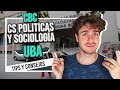 Cbc ciencia poltica y sociologa uba cmo es materias parciales uba xxi etc