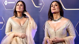 Kareena Kapoor in a Deep Neck Dress Looking Stunning at 43 arrives at Dadasaheb Phalke Awards 2024