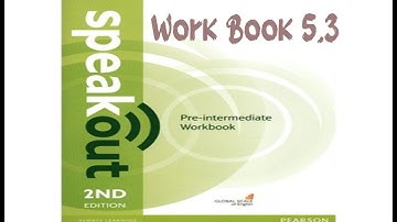 workbook 5.3 |Unit 5| 5.3 YOU CAN