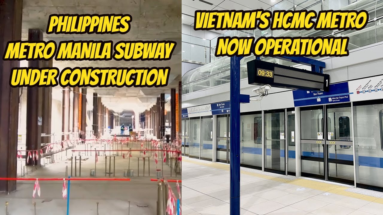 Philipppines Modern Metro and Vietnam's newly opened Modern Metro
