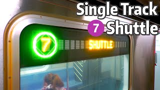 ⁴ᴷ⁶⁰ Single-Track Times Square - 34th St/Hudson Yards 7 Line Shuttle