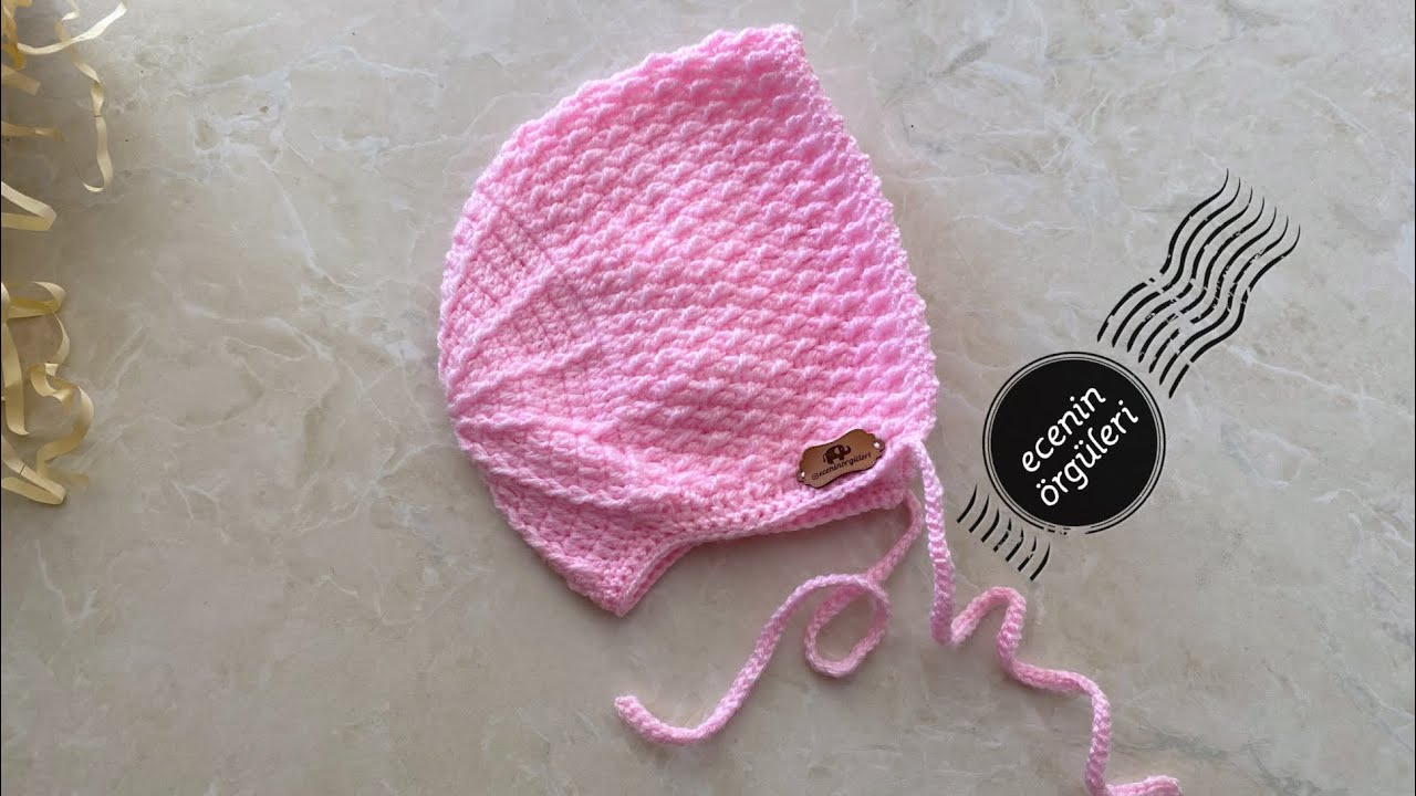 Вязаная крючком шапочка/детская шапочка/1 год/модель унисекс шапочка