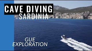 Cave Diving Sardinia - Mapping Underwater Caves