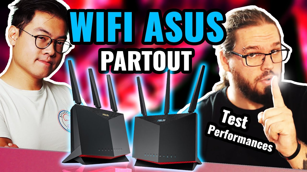 Test du Asus RT-AX89X : un routeur Wi-Fi 6 venu de l'espace à la  connectique absolument folle