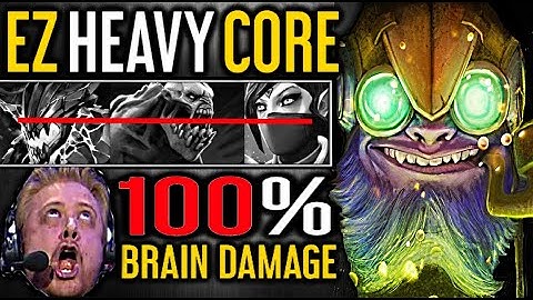 OMG 100% BRAIN DAMAGE! Tinker Toying this Heavy Core Dota 2 7.28c Tinker Gameplay.