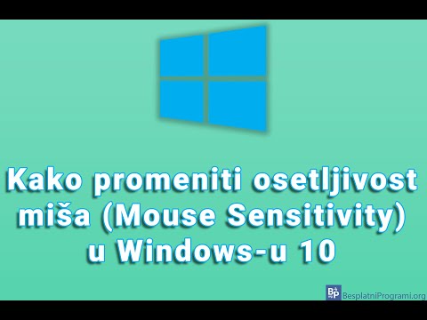 Kako promeniti osetljivost miša (Mouse Sensitivity) u Windows-u 10