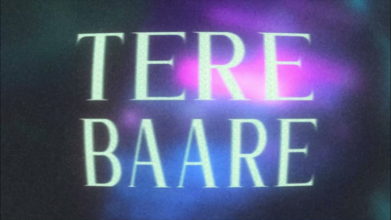TERE BAARE - hitxsh | Grover Records