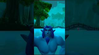 Night elf swimming tik tok ai alive