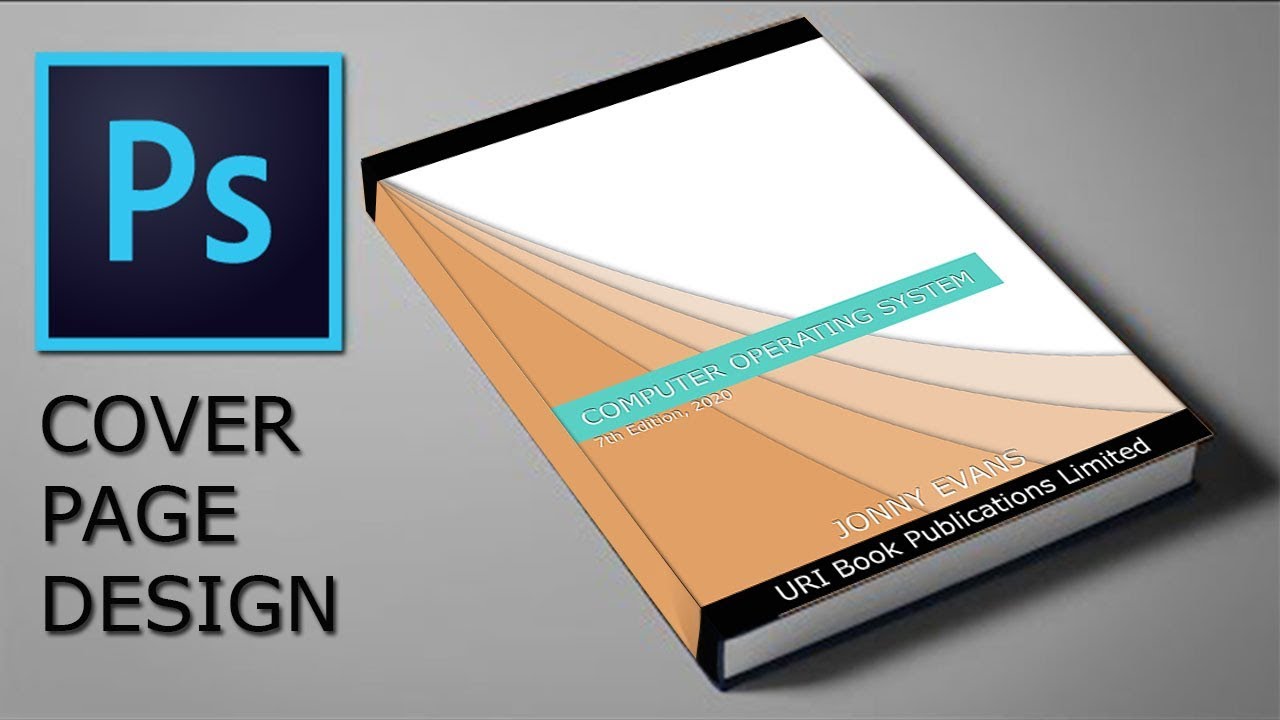 How to make a Professional Cover Page design in Photoshop | Graphic