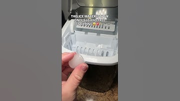 Upgrade your summer with a must-have ice maker! #icemachine