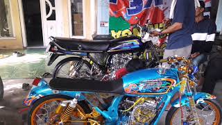 cb100. gl pro. modifikation street racing kontes. racing wani touring.