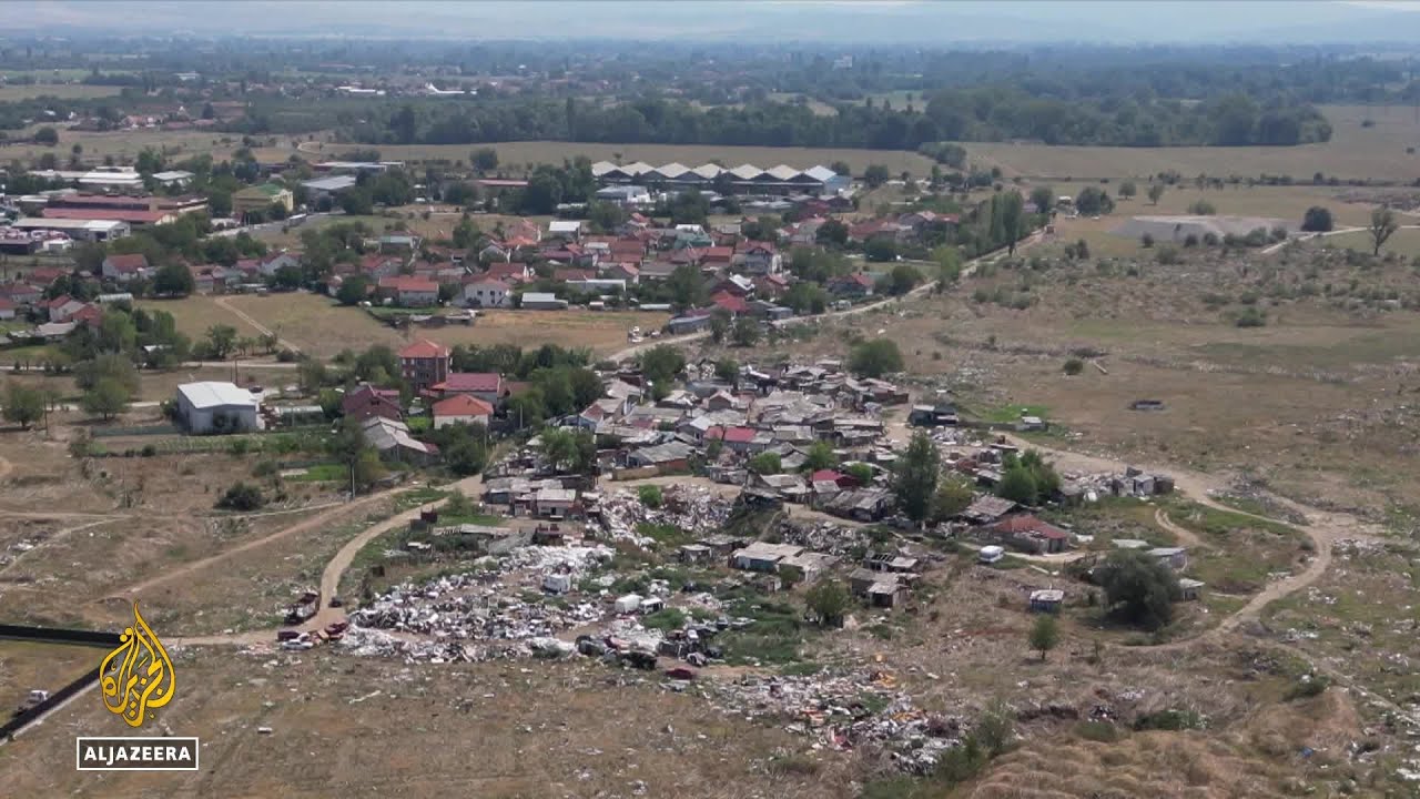 مخاوف صحية بشأن الحرائق في مكبات النفايات المقدونية