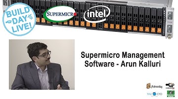 Supermicro Management Software - Arun Kalluri