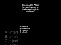 .NET Programming Interview Question #39| C# MCQ for Practice