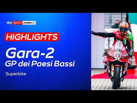 Video Superbike, gli highlights di Gara-2 ad Assen nel Round dei Paesi Bassi
