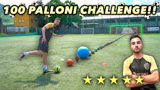 100 PALLONI FOOTBALL CHALLENGE: GNABRI (PIRLASV) quanti goal avrà fatto su 100 palloni?