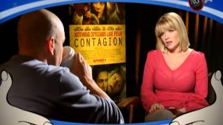 Matt Damon & Jennifer Ehle on Contagion