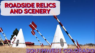 Roadside Relics and Scenery in Southwest Colorado - Giant Arrows, Cows + Burger Boy Drive-In