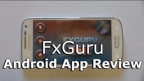 FxGuru - Android App Review