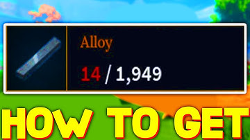 HOW TO GET ALLOY in DEVAS OF CREATION! ROBLOX