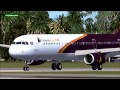 Cambodia Angkor Air Airbus A-321 VN-A351 ( FSX-Traffic Aircraft) Tan Son Nhat- Siem Reap.[FSX].