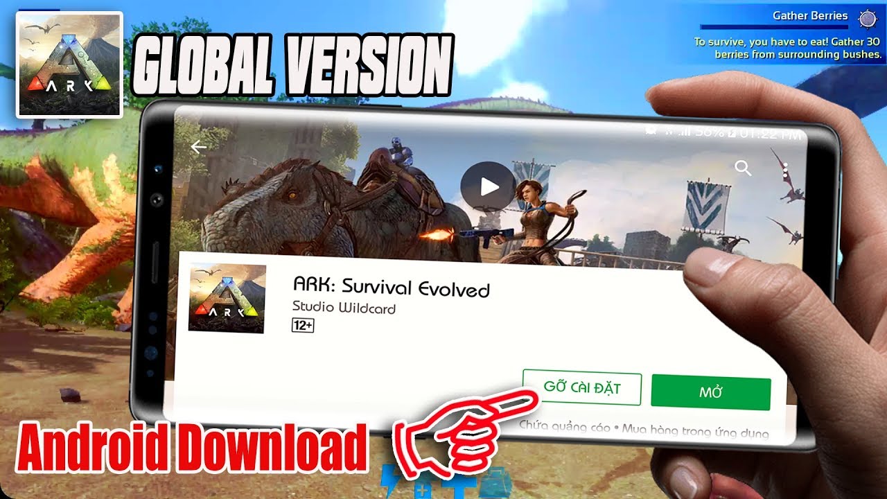 Ark: Survival Evolved' is now free to download on iOS and Android