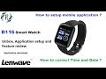 D116 Plus Smart Watch - Unboxing, Setup date/Time, First time setup and feature review