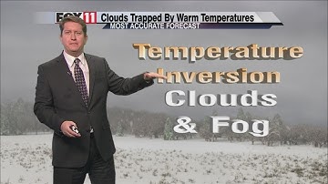 What is a temperature inversion?