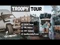 TROOPY VAN TOUR: DIY Off Grid 4x4 Camper Setup | Shower, Toilet, Kitchen