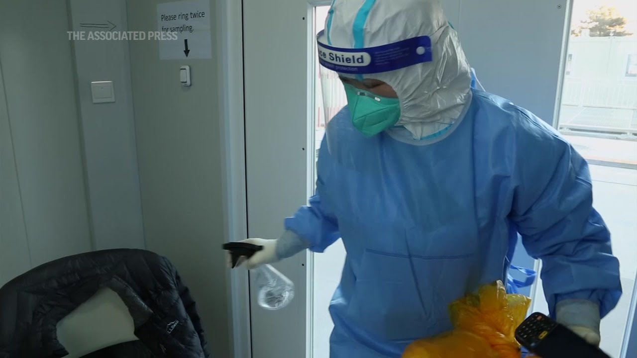 AP's Olympics reporter endures time in isolation - YouTube
