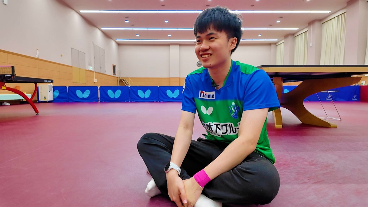 [Table Tennis Exclusive] Lin Yun-Ju’s Training Day Routine in Japan! His Sweet Secret!?