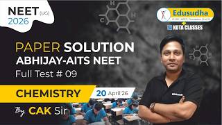 Chemistry | Abhijay AITS | FT 09 | Anup Kumar Sir |