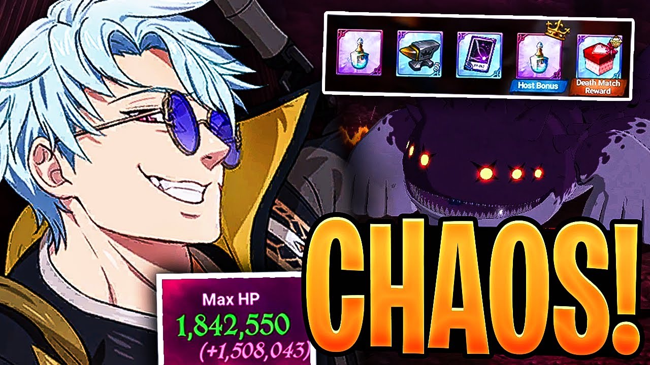 I Cleared CHAOS Indura With TRANSCENDENT Ban! VIABLE OPTION?! | Seven Deadly Sins: Grand Cross