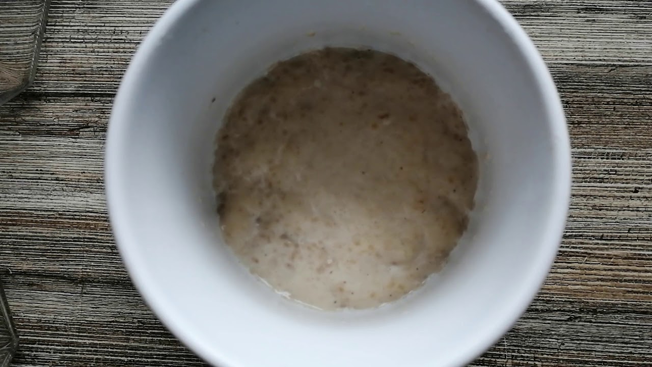 Házilag szárított élesztő felfuttatása