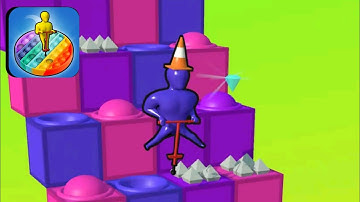 Pop It Run! 3D 🌈🕴️All Levels Gameplay walkthrough Android,ios