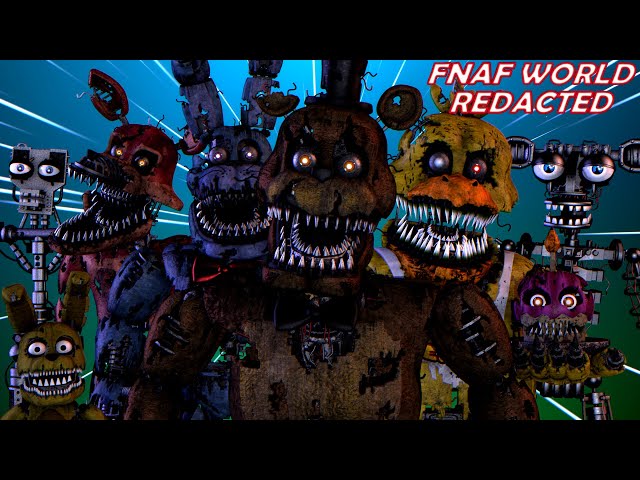 Everything FNaF!!🎄❄️ on X: While we're on the subject of FNAF World  again, some of you missed out on the fever dream that was the (now  delisted) FNAF World Mobile port.  /