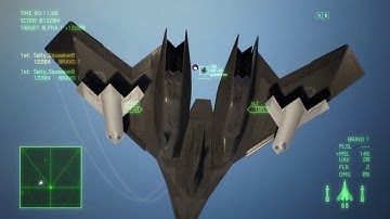 Ace Combat 7 Online: ADF-11F Vs ADF-01