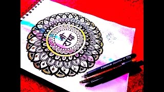 Doodle - Easy Circular Pattern Design # MANDALA