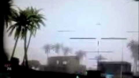 Battlefield Bad Company 2 - Attack Helocopter Circle Strafe