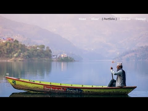 CSS Menu Hover Effect | html css hover effects tutorial