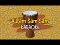 A ram sam sam karaoke  instrumental with lyrics for kids