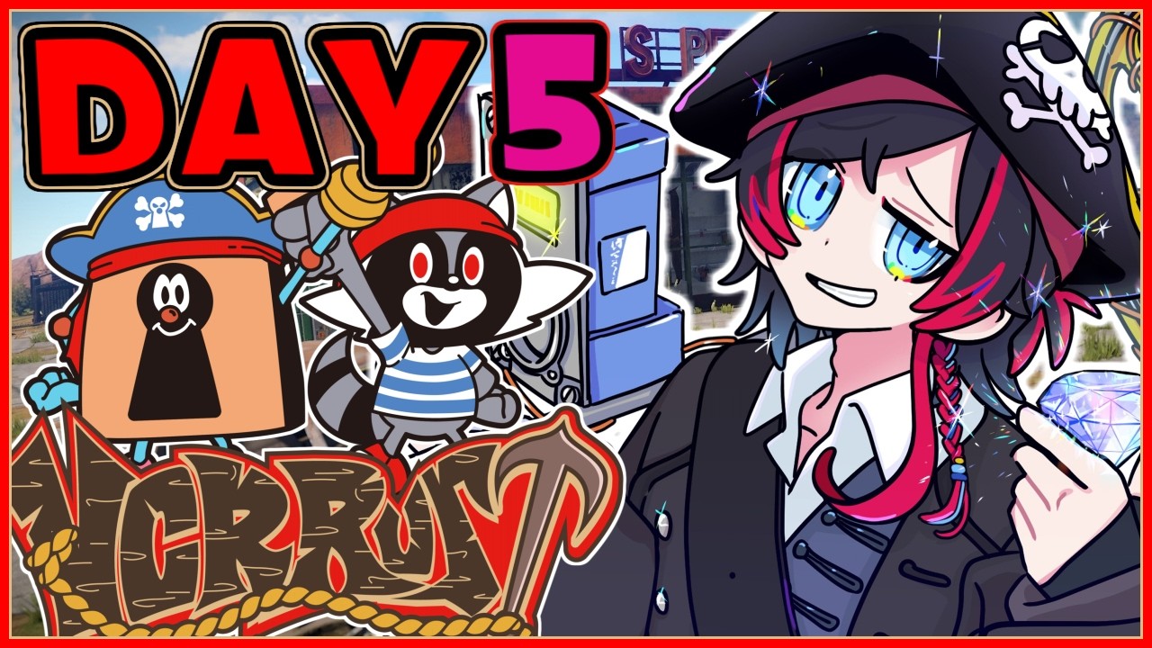 【VCR RUST】すみませんここで働かせてください VCR RUST day5【うるか