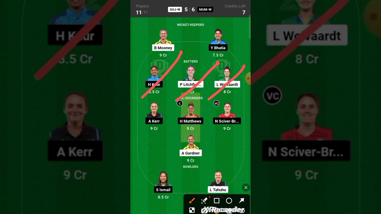 GUJ W vs MUM W Dream11 Prediction, GUJ-W vs MUM-W Dream11 Team, GUJ W vs MUM W Dream11 Team Today