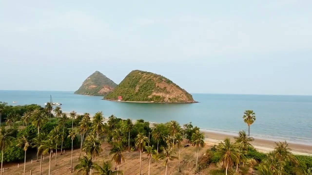 Flying Drone at Sam Roi Yod