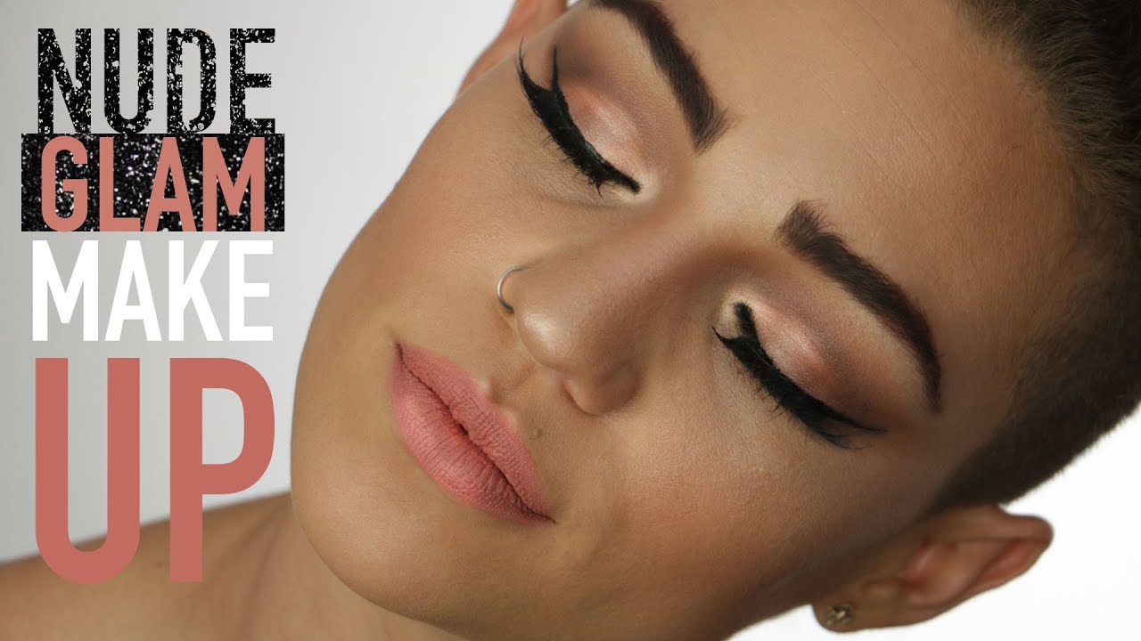 NUDE GLAM MAKE UP/ PAME VOGUEL - YouTube