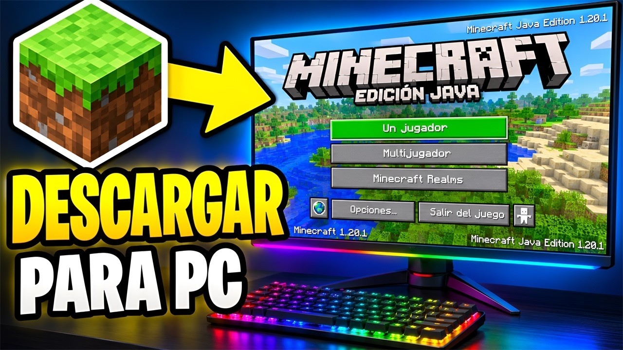 COMO DESCARGAR E INSTALAR MINECRAFT JAVA PARA PC 2026 - DESCARGAR ...