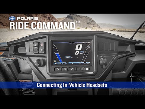RIDE COMMAND: Connecting In-Vehicle Headsets | Polaris RZR®