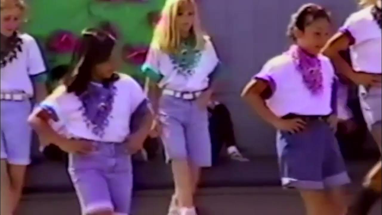 1993 Monte Vista Elementary School Talent Show Girl Scout Troop 174