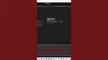 Unity 6 Visual Scripting - creating a character selection menu using button clicks & mesh renderer